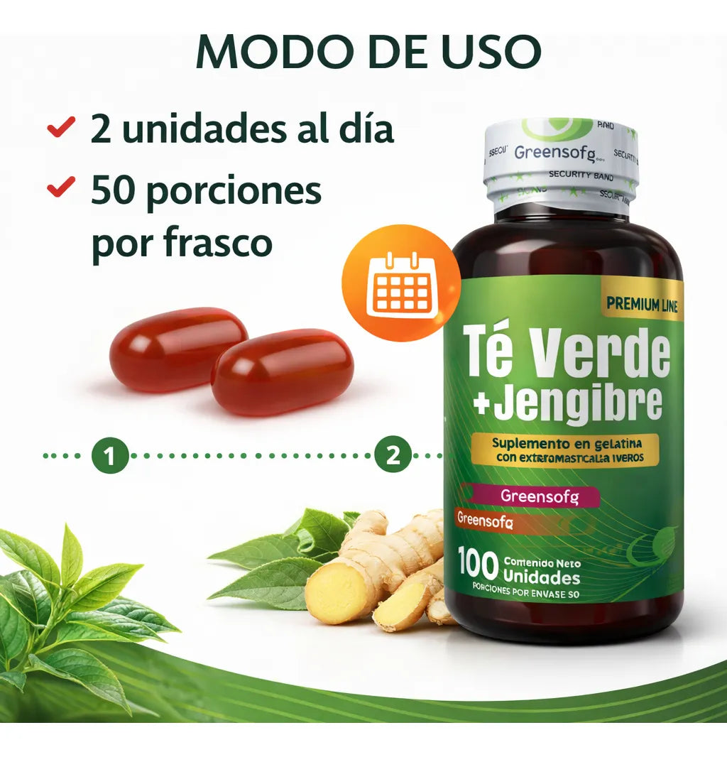 Te Verde + Jengibre GREENSOFG