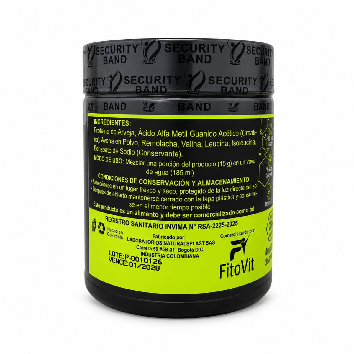 CREATINA MONOHIDRATADA X300GR FITOVIT