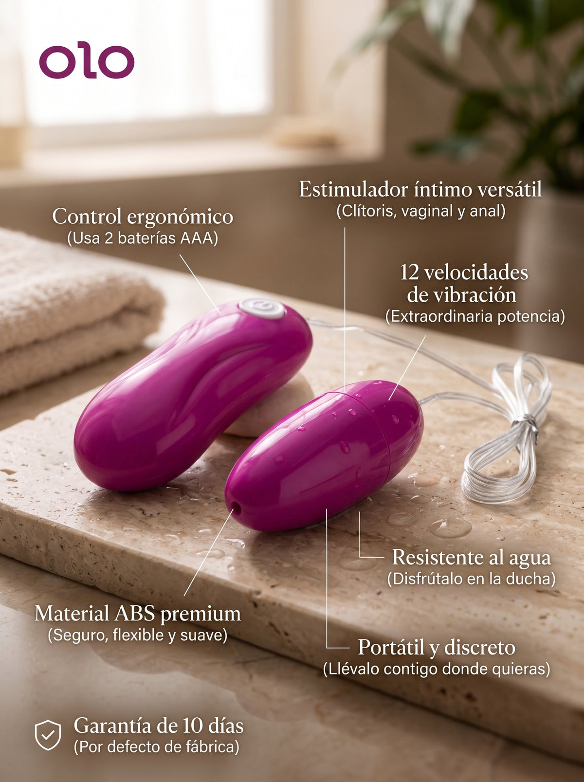 Consolador Vibrador Huevos Eroticos