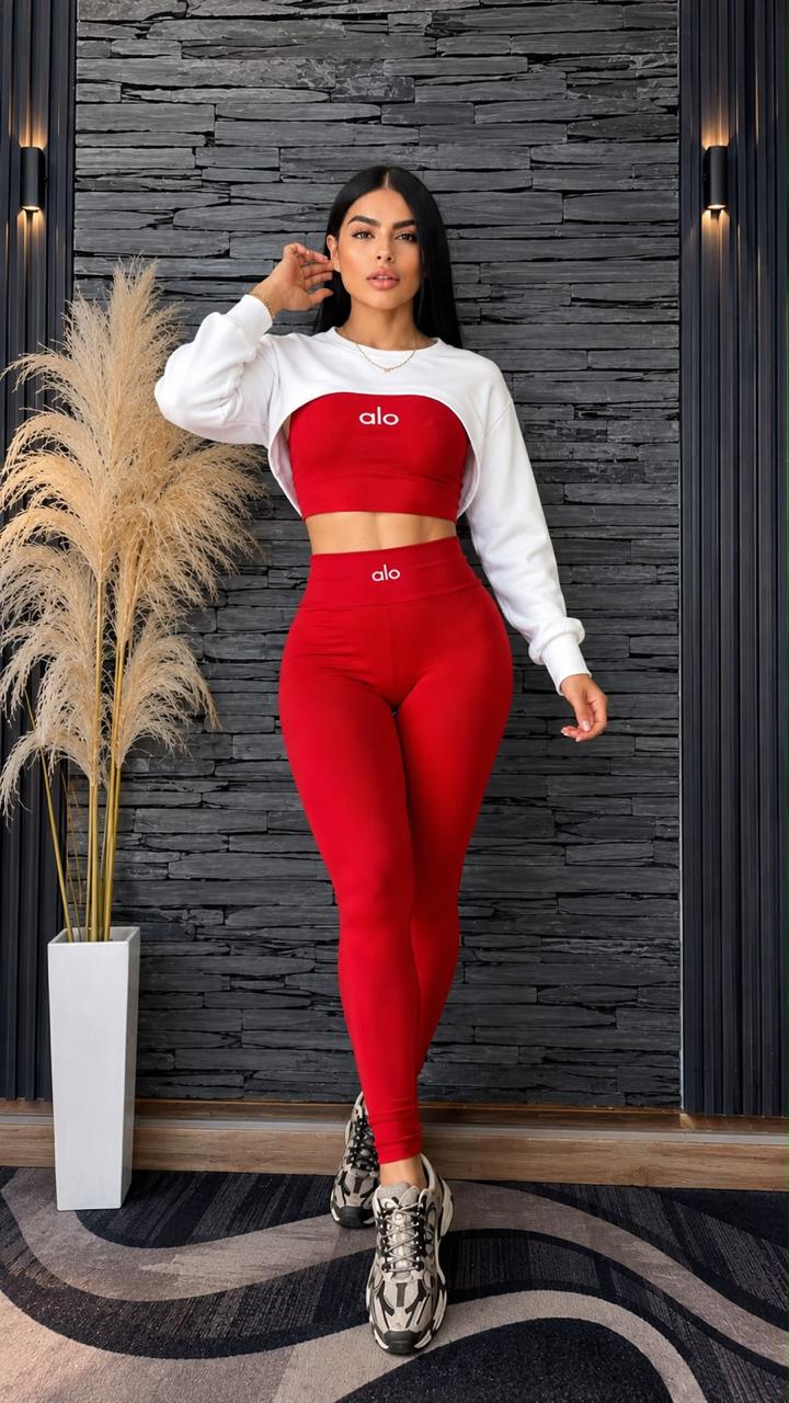 Trío Exclusivo: Moldea tu Figura (Leggins + Strapless + Buso) ❤️